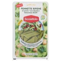 Scoiattolo Pennette Ripiene al Pesto con "Basilico Genovese D.O.P."