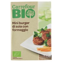 Carrefour Bio Mini burger di soia con formaggio