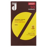 danesi caff� easy espresso Oro 10 Capsule Compatibili Nespresso*