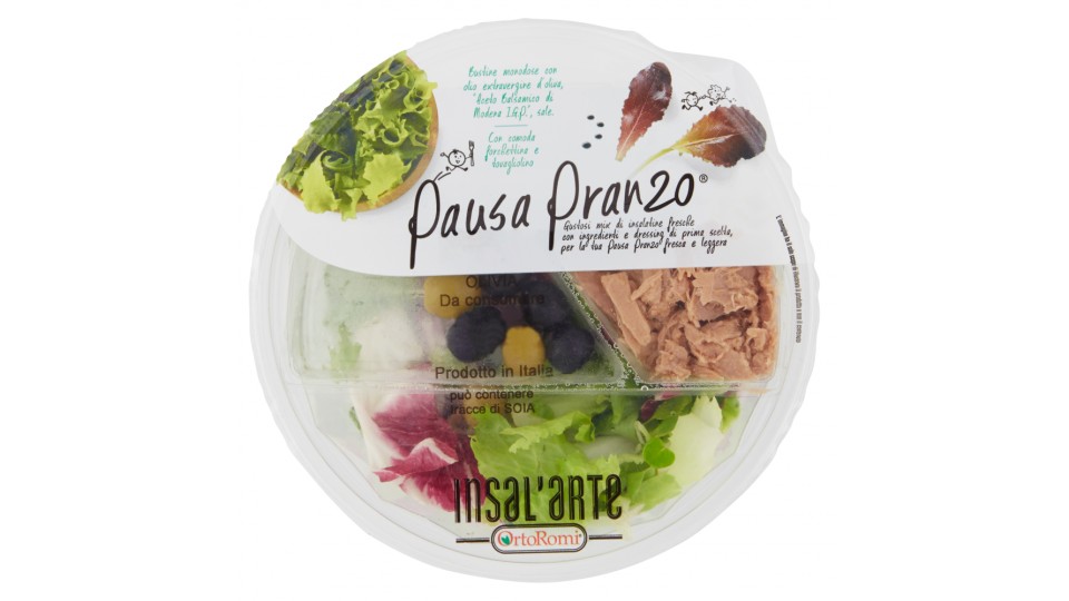 Insal'Arte Pausa Pranzo Olivia con Tonno e Olive140 g