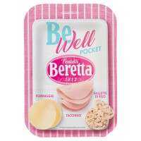 Fratelli Beretta Be Well Pocket Formaggio Tacchino Gallette di Riso