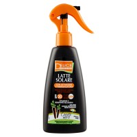 Delice Solaire Latte Solare con Attivatore d'Abbronzatura Protezione Media SPF20 Carota nera