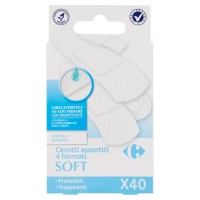 Carrefour Soft Cerotti assortiti 4 formati