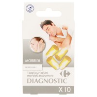 Carrefour Diagnostic Tappi auricolari morbidi antirumore