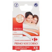 Carrefour Primo Soccorso Cerotti sutura assortiti