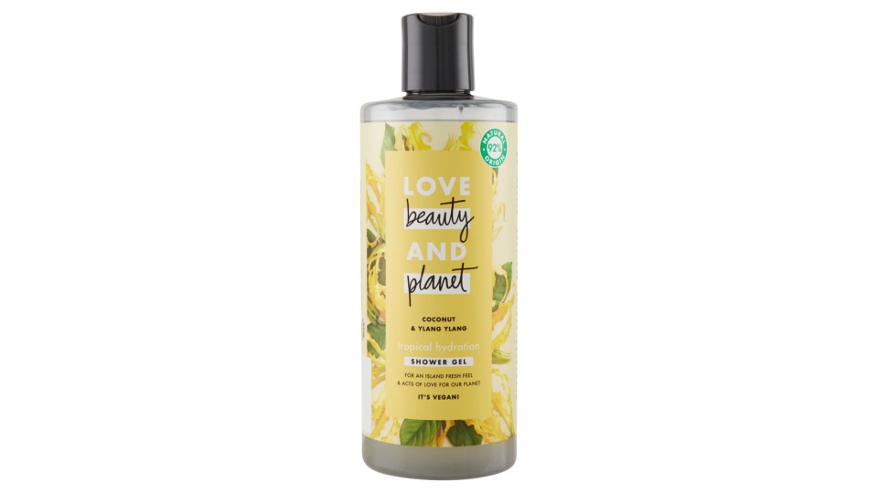 Love beauty and planet tropical hydration Shower Gel
