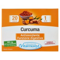 Laboratoires Vitarmonyl Curcuma Antiossidante Funzione digestiva 20 compresse