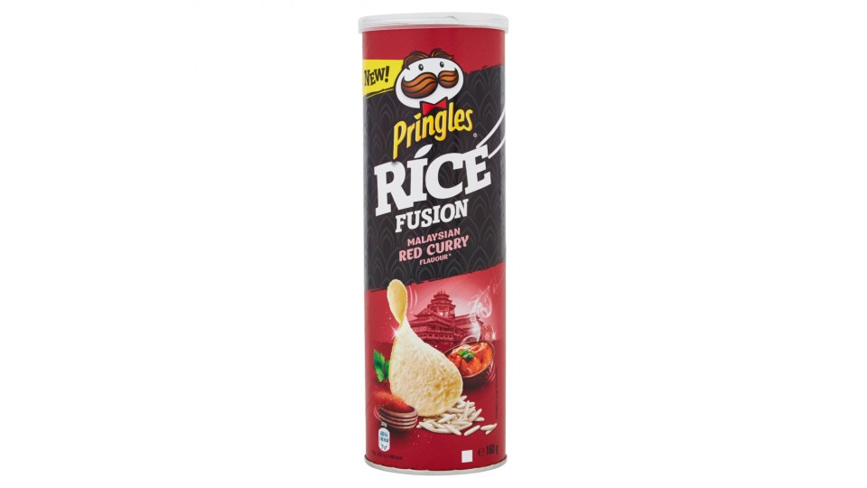 Pringles Rice Fusion Malaysian Red Curry Flavour