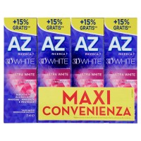 AZ Ricerca Dentifricio 3D White Ultra White 4 x