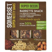 Somerset Super Nutty Bars Super Seeds Barrette Snack