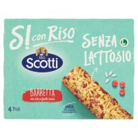 Riso Scotti Si con Riso Senza Lattosio Barretta con riso e frutti rossi