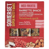 Somerset Super Nutty Bars Red Fruits Barrette Snack
