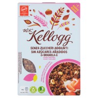 W.K Kellogg Senza Zuccheri Aggiunti Granola Cacao e Nocciole
