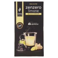King Cup zenzero e limone da Zuccherare Capsule Compatibili Nespresso*