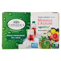 L'Angelica Nutraceutica Tisana a Freddo in Filtro Moringa e Agrumi 18 Filtri