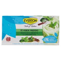 Everton Taste of Nature Tè Verde Freddo Matcha, Menta e Liquirizia