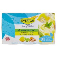 Everton Taste of Nature Tè Verde Freddo Limone, Lime e Curcuma