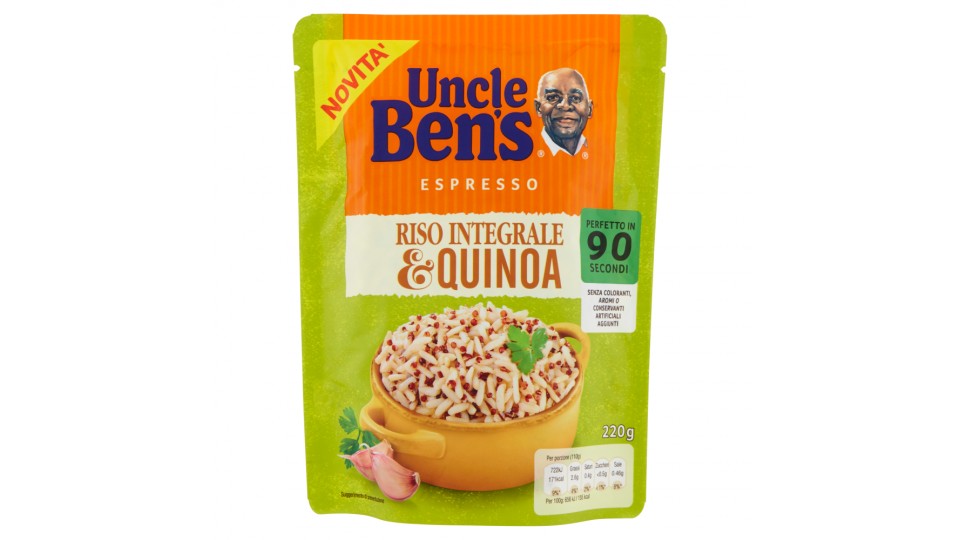 Uncle Ben's Espresso Riso Integrale & Quinoa