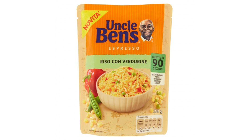 Uncle Ben's Espresso Riso con Verdurine