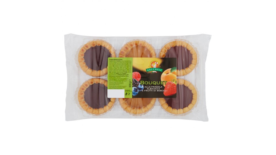 Gecchele Bouquet alla Fragola Albicocca e Frutti di Bosco