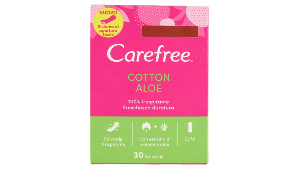 Carefree Cotton Aloe Salvaslip