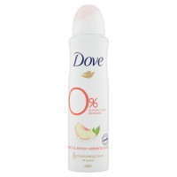 Dove 0% aluminium salts deodorant peach & lemon verbena scent