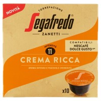 Segafredo Zanetti Crema Ricca Capsule Compatibili Nescafé Dolce Gusto*