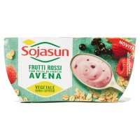 Sojasun Frutti Rossi con Pezzi di Frutta - Avena