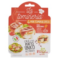 caseificio Pezzana La tomineria 4 Mini Tomini & Speck 130 g + Glassa di aceto Ponti