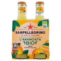 SANPELLEGRINO Bibite Gassate, L'ARANCIATA BIO 20 cl x