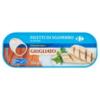 Carrefour Filetti di Sgombro al naturale Grigliato