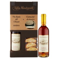 Villa Montorsoli Vin Santo del Chianti DOC Riserva 37,5 cl + Cantuccini alle Mandorle