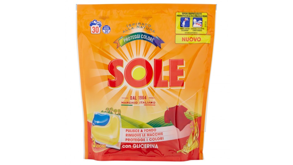 Sole Proteggi Colore con Glicerina 3 Azioni