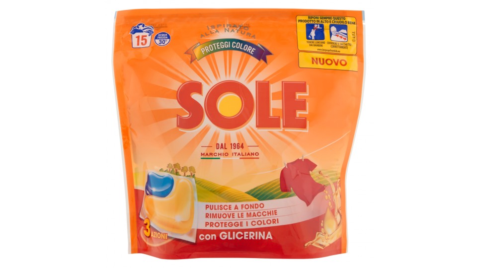 Sole Proteggi Colore con Glicerina 3 Azioni