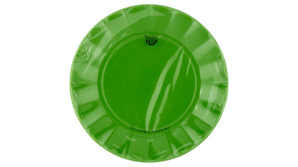 mix up Piatti in plastica 23 cm Verdi