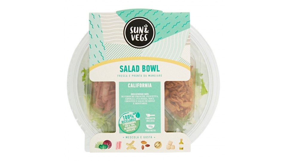 Sun & Vegs Salad Bowl California
