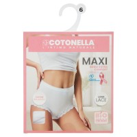 Cotonella Slip Maxi Bordi Extra Comfort Art. AD214 Tg