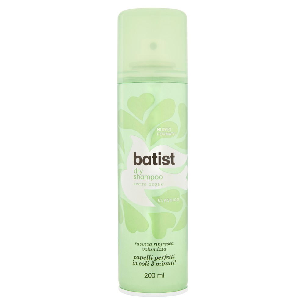 Batist, Dry shampoo classico senz'acqua