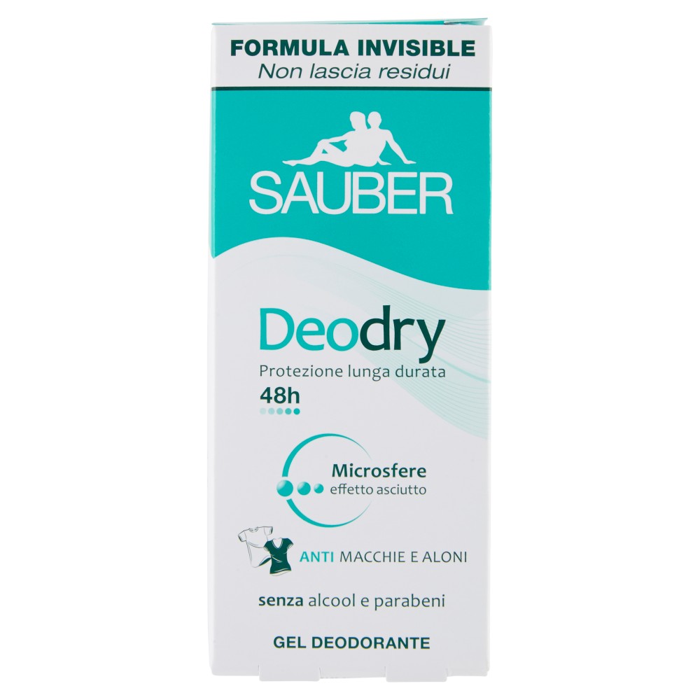 Sauber Deodry Formula in Gel deodorante