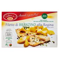 Salmon club, Accendi il gusto Più! Filetto di branzino alla regina surgelato