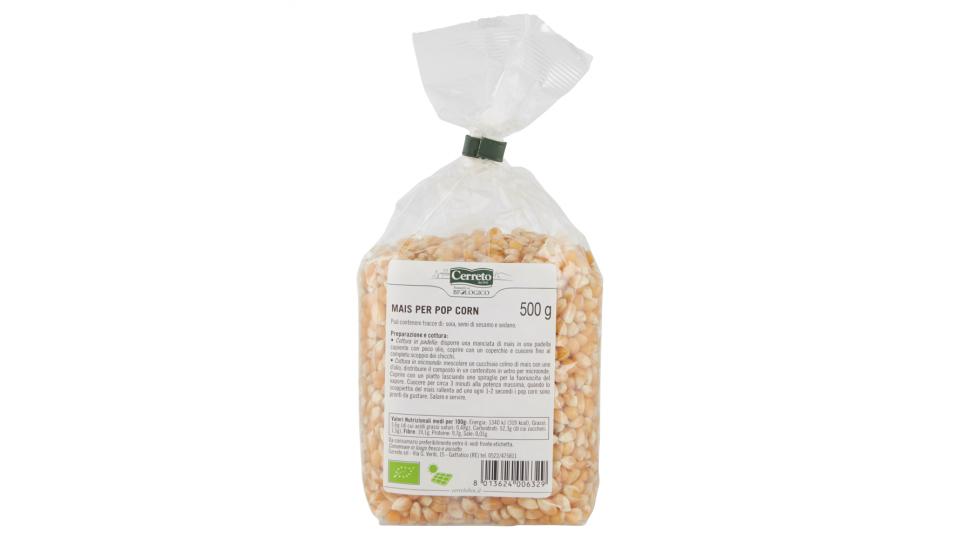 Cerreto Bio Mais per Pop Corn