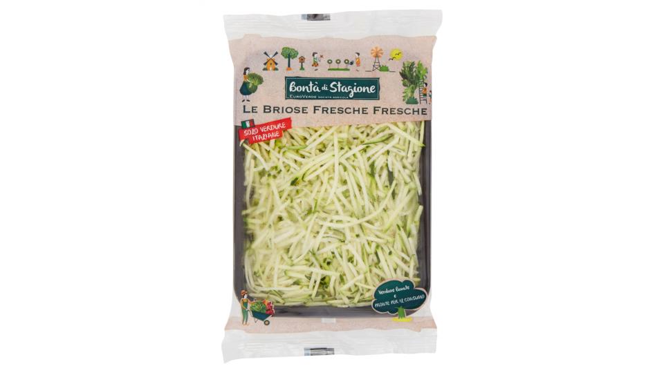 Bontà di Stagione Le Briose Fresche Fresche Zucchine Julienne