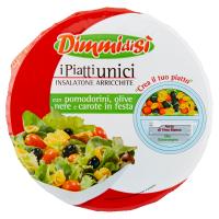 DimmidiSì i Piatti unici con pomodorini, olive nere e carote in festa