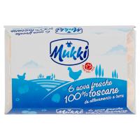 Mukki 6 uova fresche