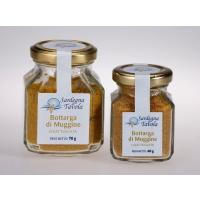 Bottarga di muggine grattugiata in vaso da