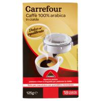 Carrefour Caffè 100% arabica in cialde dolce ed equilibrato