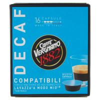 Caffè Vergnano 1882 Decaf Capsule Compatibili Lavazza a Modo Mio