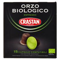 Crastan Orzo Biologico Espresso 15 Capsule