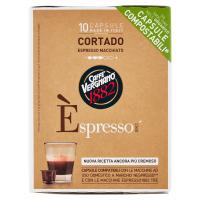Caffè Vergnano 1882 Èspresso1882 Cortado Espresso Macchiato Capsule Compatibili Nespresso