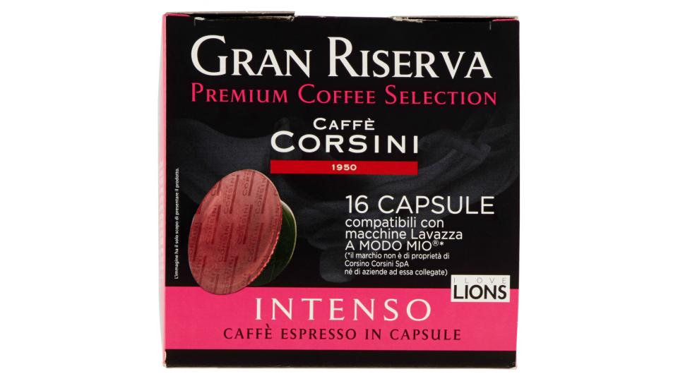 Caffè Corsini Gran Riserva Intenso 16 Capsule